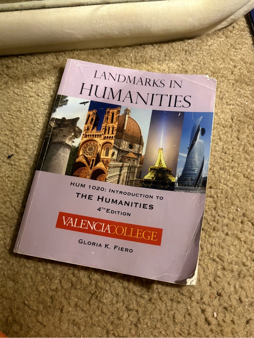HUM 1020 4th edition Landmarks in Humanities Textbook Valencia College